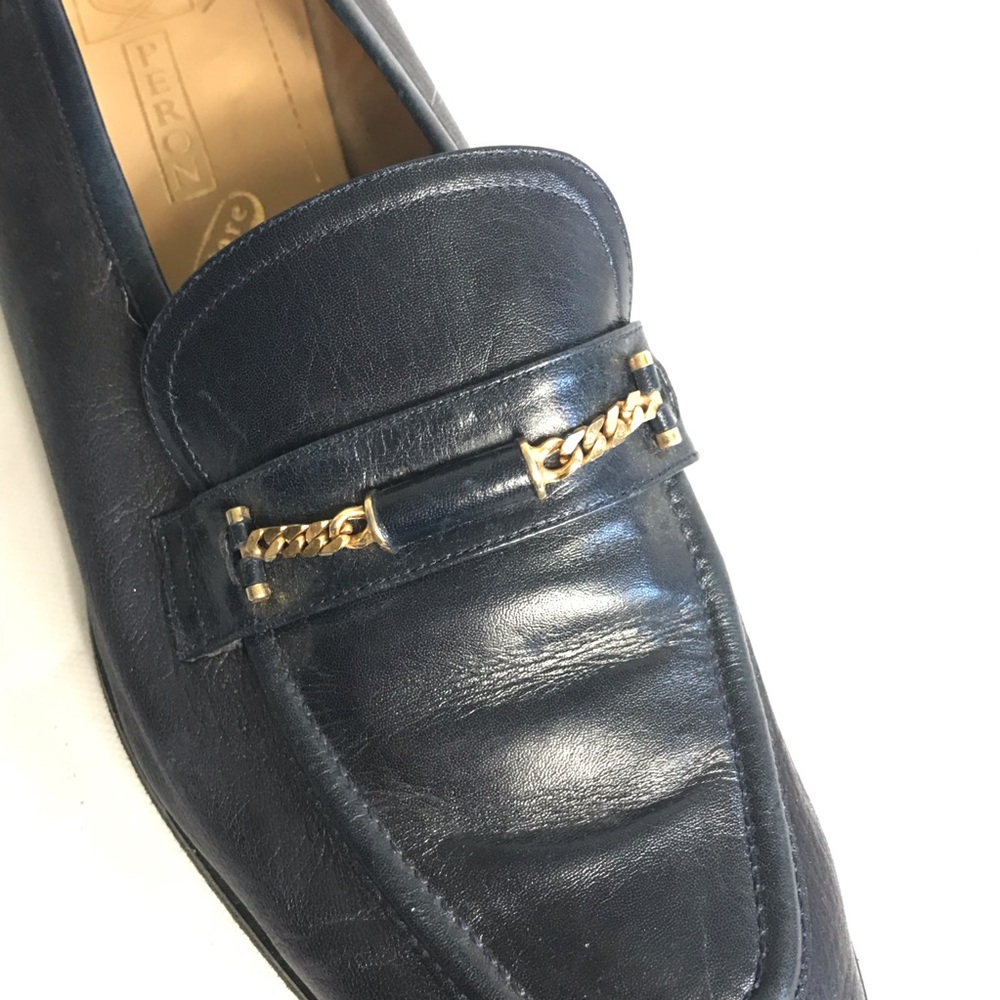 Vintage Peron sz 10 made in Italy genuine leather - Picture 7 of 7